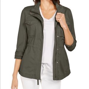 Style & Co Olive Green Utility Jacket in size XS/PP